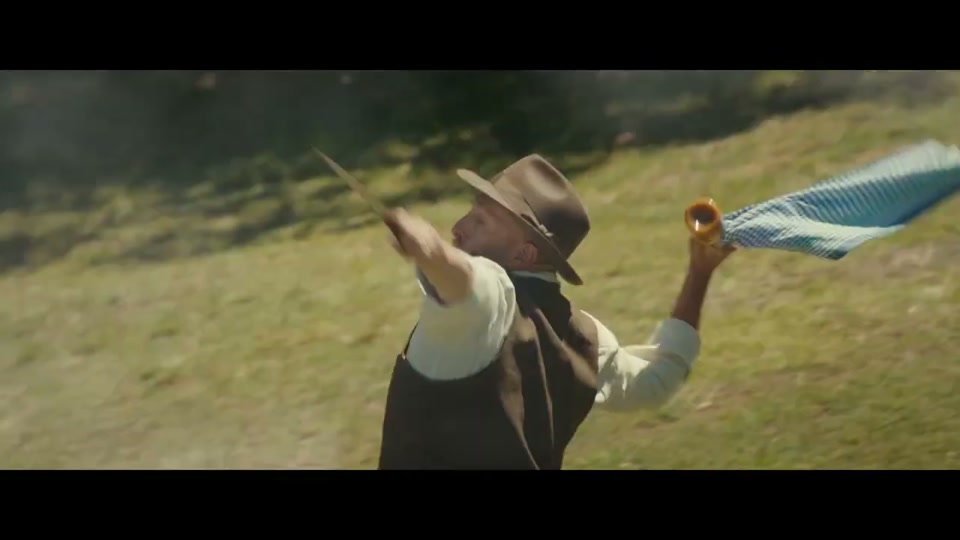 The Lost Country of the Pacific (2022), scene 4 at 01:34: The professor and woman eat lamb cutlets. He decides they need to get all of Australia on board.